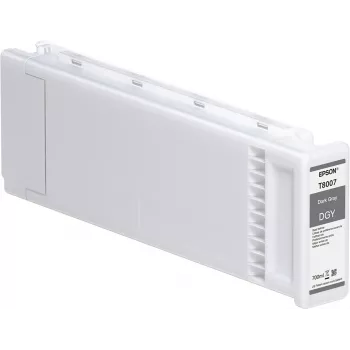 Epson T800700 UltraChrome PRO 700ml viena paka tumši pelēka