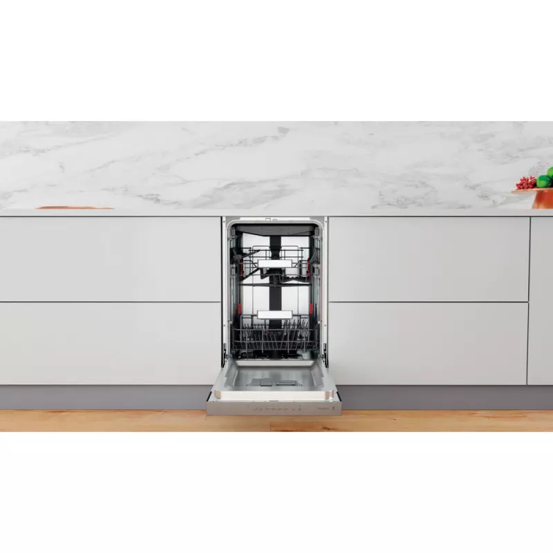 Whirlpool WSBO 3O34 PF X Pusiebūvējamā trauku mazgājamā mašīna 10 komplektiem