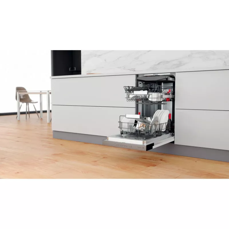 Whirlpool WSBO 3O34 PF X Pusiebūvējamā trauku mazgājamā mašīna 10 komplektiem