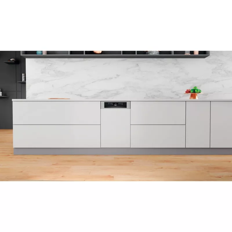 Whirlpool WSBO 3O34 PF X Pusiebūvējamā trauku mazgājamā mašīna 10 komplektiem