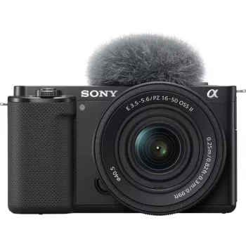 Sony ZV-E10 + E PZ 16-50mm F3.5-5.6 OSS II bezspoguļa kamera 24.2 MP CMOS 6000 x 4000 pikseļi Melna