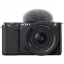 Sony ZV-E10 + E PZ 16-50mm F3.5-5.6 OSS II bezspoguļa kamera 24.2 MP CMOS 6000 x 4000 pikseļi Melna
