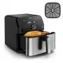 Tefal Easy Fry Mega EY855D10 Cepeškrāsns 7,5 L 2020 W Karstā gaisa fritieris Melns, Nerūsējošs tērauds