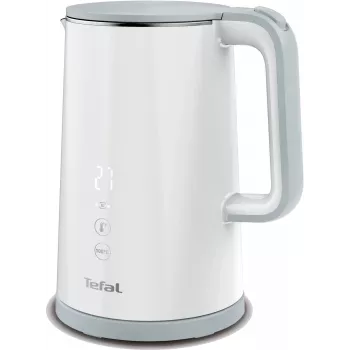 Tējkanna Tefal KO6931, 1,5 L, 1800 W, balta, 5 temperatūras iestatījumi, siltuma uzturēšana 30 min