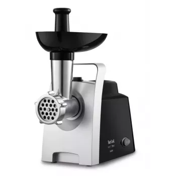 Tefal HV1 NE1098 gaļas maļamā mašīna 1400 W 1,7 kg/min Melna, Sudraba
