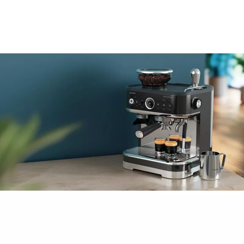 Philips Barista Brew PSA3218/10 melns espresso kafijas aparāts ar kapučinatoru