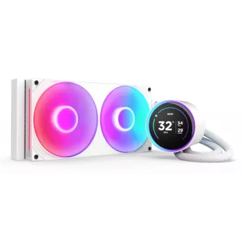 Šķidruma dzesēšanas sistēma NZXT Kraken Elite 280 RGB 14 cm Balta