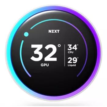 Šķidruma dzesēšanas sistēma NZXT Kraken Elite 280 RGB 14 cm Balta