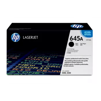 Tonera kasetne HP 645A C9730A 10000 lpp Melna