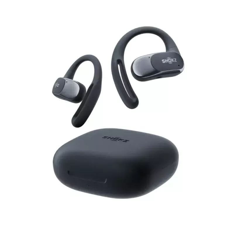 SHOKZ OpenFit Air Bezvadu Austiņas Ar Āķi Zvanu/Mūzikas/Sporta/Ikdienas Bluetooth Melna