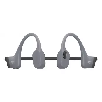 Austiņas Shokz OpenSwim Pro — atvērtā tipa kaulu vadības bezvadu austiņas, IP68 ūdensizturīgas, Bluetooth 5.4, 32 GB, 9 h atskaņošana, pelēka