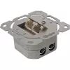 InLine Cat.6 sienas kontaktligzdu kārba 2x RJ45 horizontāli – virsmas vai iegremdētai montāžai