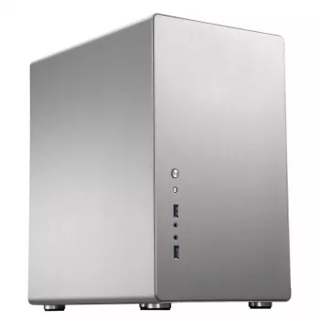 Korpusa Jonsbo RM2 Sudrabs ATX ITX micro ATX 120mm Ventilatori