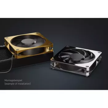 Datorsistēmas ventilators Alphacool Apex Stealth Metall 12 cm Melns 400-3000 RPM 30-49.9 dB