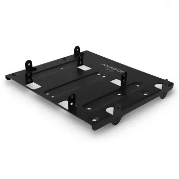 Axagon RHD-435 kronšteins 4x 2,5 collu vai 2x 2,5 collu HDD/SSD un 1x 3,5 collu HDD 5,25 collu nodalījumam, metāls