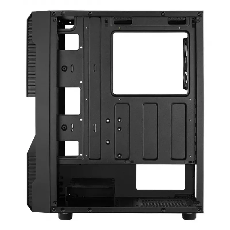 Aerocool Menace Saturn RGB Midi Tower Melns