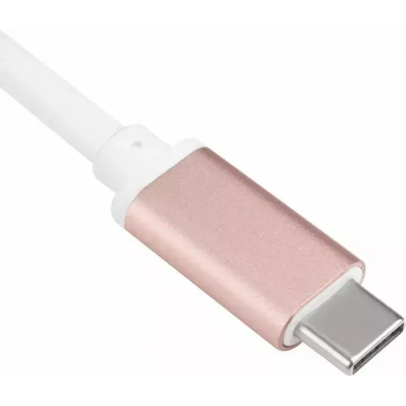 USB-C uz HDMI video adapteris SILVERSTONE EP08 (USB‑C 3.1, HDMI) Rozā