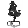 Spēļu krēsls noblechairs EPIC — polsterēts sēdeklis, maks. slodze 120 kg, augstums 131–141 cm, sēdekļa platums 56 cm, riteņi