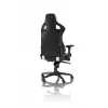 Spēļu krēsls noblechairs EPIC — polsterēts sēdeklis, maks. slodze 120 kg, augstums 131–141 cm, sēdekļa platums 56 cm, riteņi