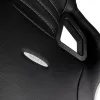 Spēļu krēsls noblechairs EPIC — polsterēts sēdeklis, maks. slodze 120 kg, augstums 131–141 cm, sēdekļa platums 56 cm, riteņi