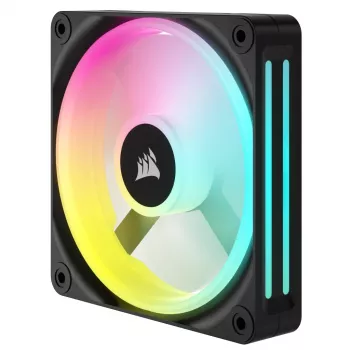 CORSAIR QX RGB Series iCUE LINK QX120 RGB 120 mm magnētiskā kupola RGB ventilatoru komplekts