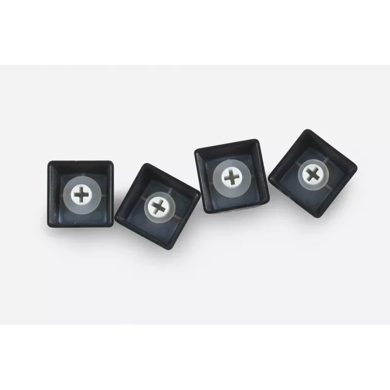 Klusinātāji tastatūras slēdžiem Glorious PC Gaming Race O-Ring 1,5 mm silikona caurspīdīgi