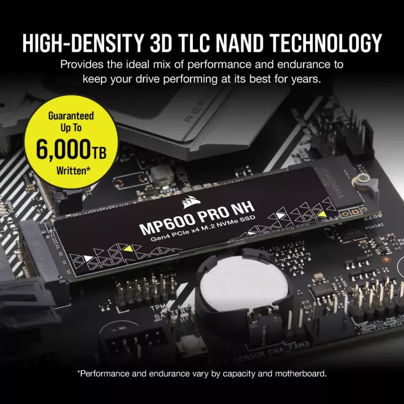 CORSAIR SSD - 1TB - MP600 Pro Nh PCI-E 4.0 x4 NVMe M.2