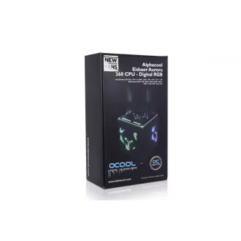 Gaisa dzesētājs Alphacool 11999 12 cm Melns 118,9 m³/h 3,17 mmH2O