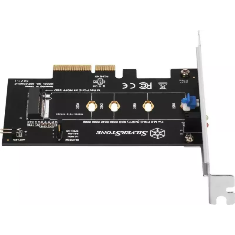 PCIe adapteris SILVERSTONE SST-ECM21-E — atbalsta PCIe 4.0