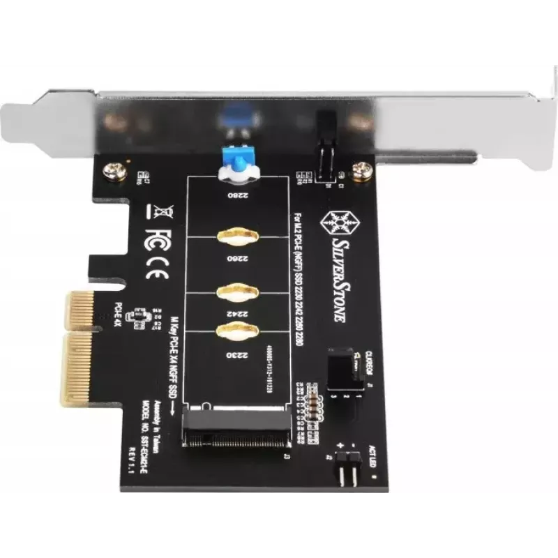 PCIe adapteris SILVERSTONE SST-ECM21-E — atbalsta PCIe 4.0