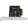 PCIe adapteris SILVERSTONE SST-ECM21-E — atbalsta PCIe 4.0