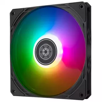 Datorsistēmas ventilators SilverStone SST-AS140B-ARGB 14 cm 1700 RPM 33 dB Melns