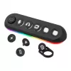 Streamplify HUB DECK 5 USB centrmezgls ar RGB apgaismojumu, 4x USB 3.0, 1x USB 2.0, 12V, ES barošanas kabelis, melns