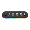 Streamplify HUB DECK 5 USB centrmezgls ar RGB apgaismojumu, 4x USB 3.0, 1x USB 2.0, 12V, ES barošanas kabelis, melns