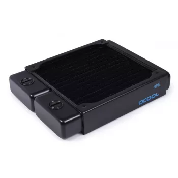 Radiators Alphacool NexXxoS HPE 14468, misiņš/tērauds/vara, melns, 124x151.5x30mm