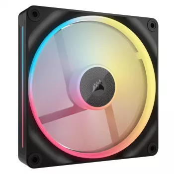 Ventilators Corsair iCUE LINK LX140-R RGB 14 cm Melns 2000 RPM 3,55 mmH2O