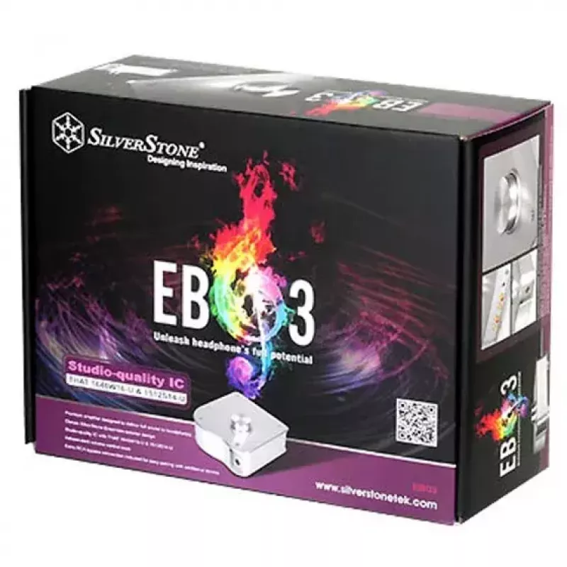 Austiņu pastiprinātājs Silverstone SST-EB03S 16-600Ω 6.3mm