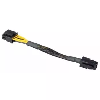 Iekšējais barošanas kabelis Akasa AK-CBPW10-15BK 0.15m PCI-E 8-pin ATX 4-pin