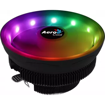 Aerocool Core Plus procesora dzesētājs 13.6 cm Melns, Balts