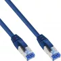 InLine Patch Kabelis S/FTP PiMF Cat.6A bezhalogēns 500MHz zils 3m