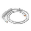 Spirālveida USB kabelis GLORIOUS GMMK Ghost White (GLO-KB-ACC-CBL-COIL-GWHT)