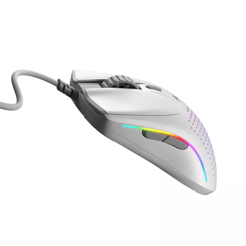 Glorious Gaming Glorious Model O 2 Mini - Mat Balts, Labā roka, Optiska, USB Type-A, 26000 DPI, Balts