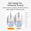 Glorious Gaming Glorious Model O 2 Mini - Mat Balts, Labā roka, Optiska, USB Type-A, 26000 DPI, Balts