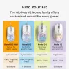 Glorious Gaming Glorious Model O 2 Mini - Mat Balts, Labā roka, Optiska, USB Type-A, 26000 DPI, Balts