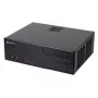 SilverStone Grandia GD05 SST-GD05B galddatora korpuss, Micro-ATX, 1x 5,25 collu ārējais, 2x 3,5 collu iekšējie, USB 3.0, melns