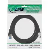 InLine Patch Kabelis S/FTP PiMF Cat.6A bezhalogēns 500MHz melns 1.5m