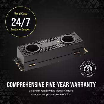 SSD disks Corsair 2 TB M.2 PCI Express 5.0 MP700 PRO Hydro X
