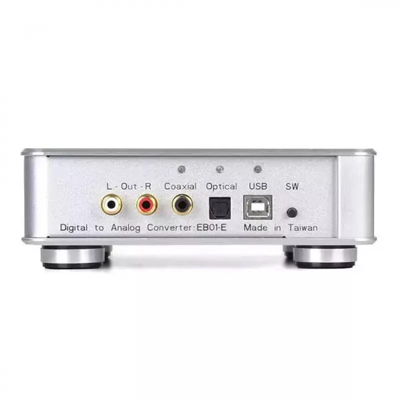 Audio interfeiss SilverStone EB01-E Sudrabs