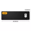 Glorious Gaming Glorious Mouse Pad 2 Large Extended - Bezmalas - Melns