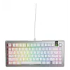 Mehāniskā spēļu tastatūra GLORIOUS GMMK 3 PRO 75% Wired USB QWERTY RGB Silver (US)